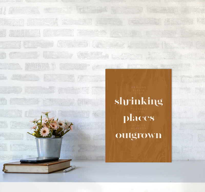 Darling Please Stop Shrinking By Planeta444 A3 Black Frame