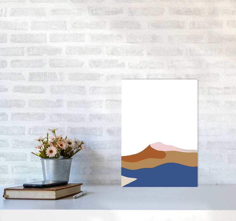 Abstract Dunes1 By Planeta444 A3 Black Frame