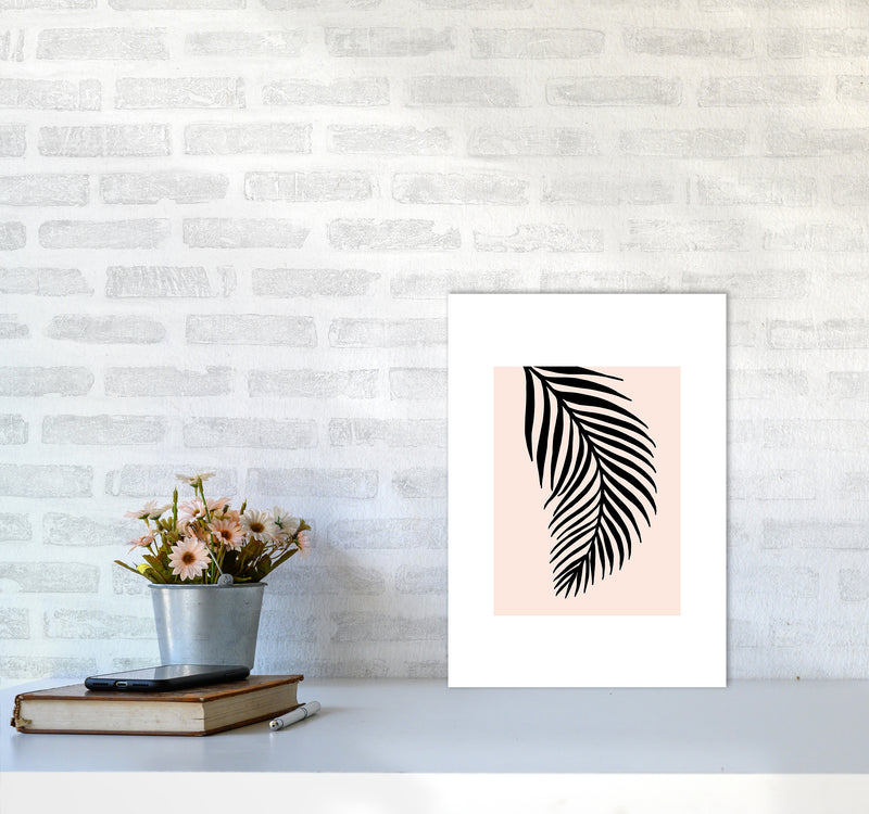 Palm Rose Rectangle 1 By Planeta444 A3 Black Frame