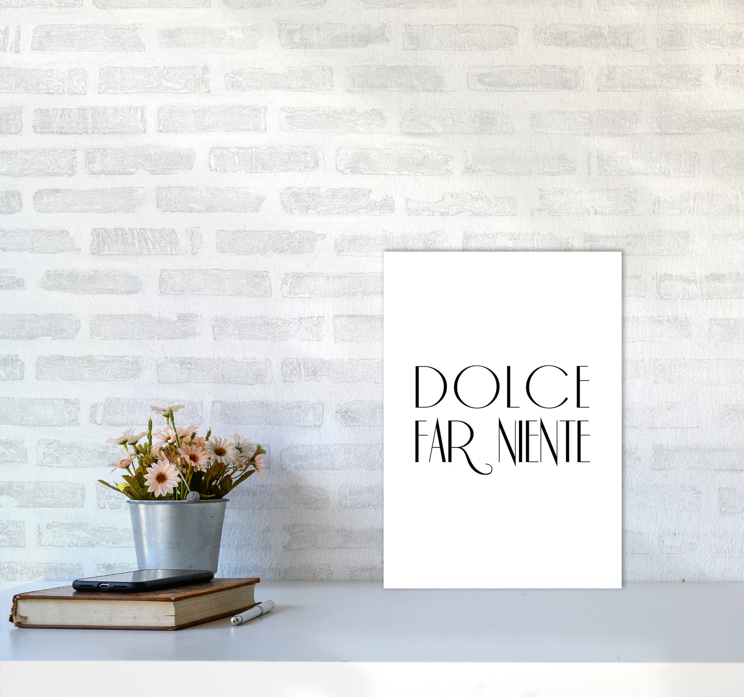 Dolce Far Niente2 By Planeta444 A3 Black Frame