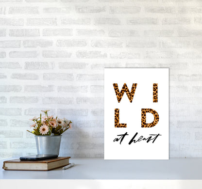 Wild At Heart By Planeta444 A3 Black Frame