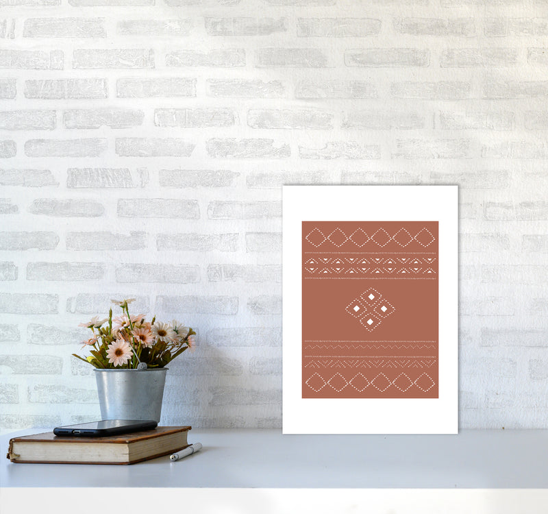 Ethno Clay By Planeta444 A3 Black Frame