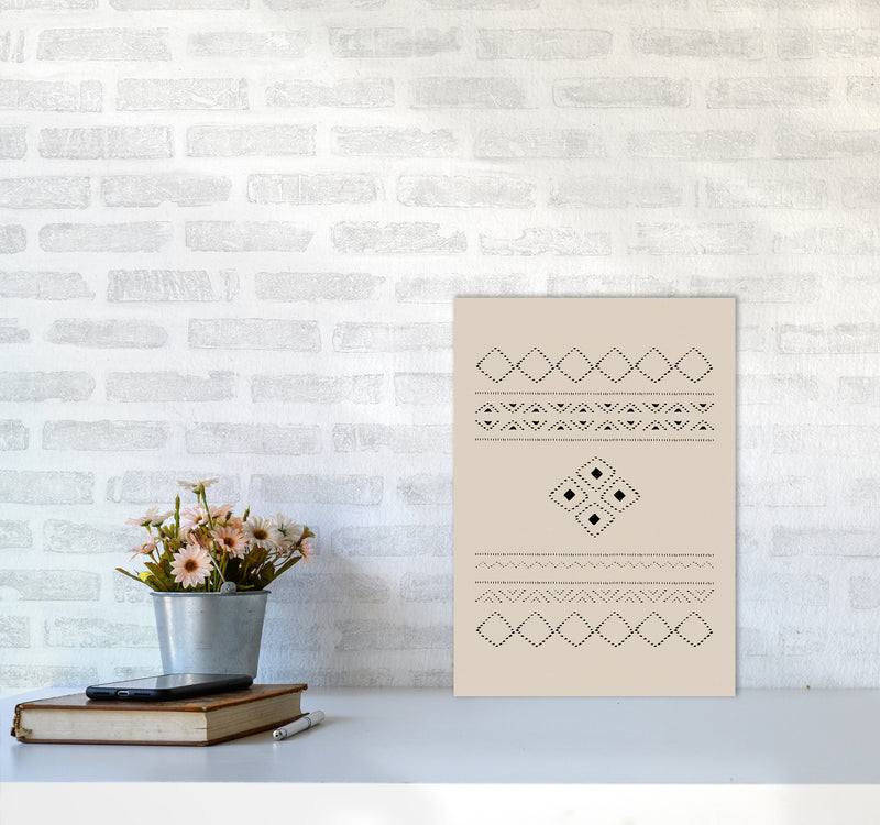 Ethno Neutral By Planeta444 A3 Black Frame