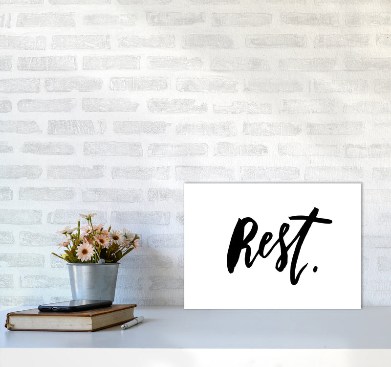 Rest By Planeta444 A3 Black Frame