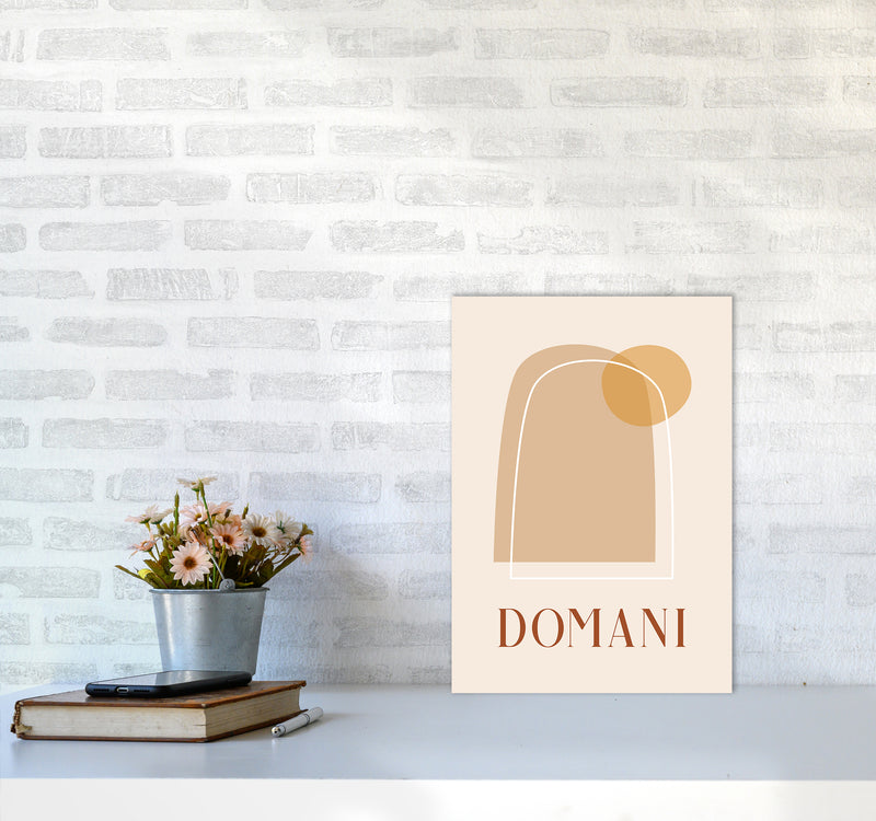 Domani By Planeta444 A3 Black Frame