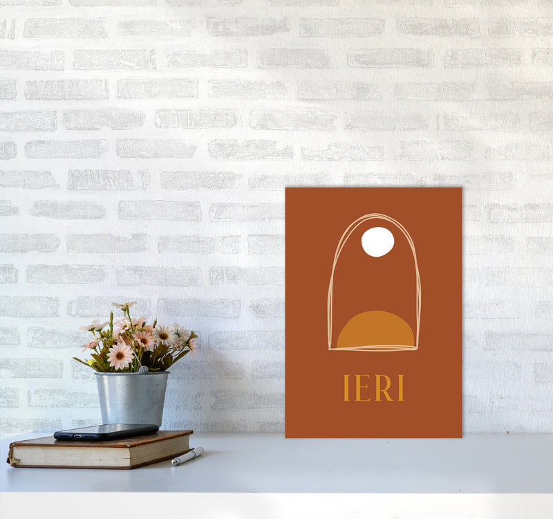 Ieri By Planeta444 A3 Black Frame