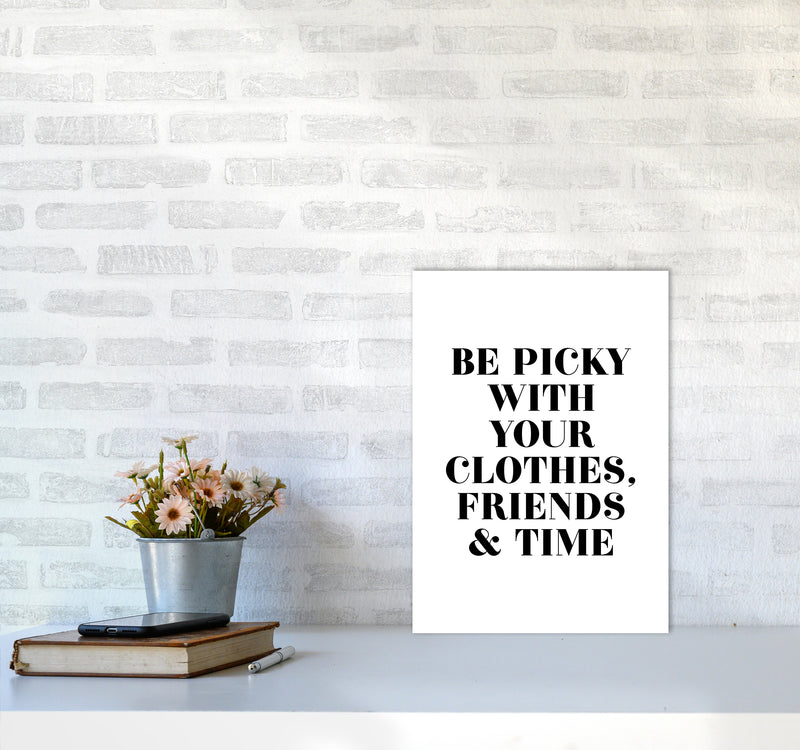 Be Picky By Planeta444 A3 Black Frame