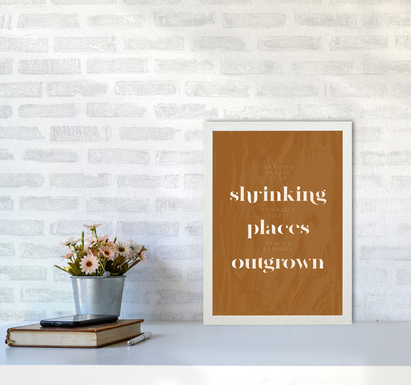 Darling Please Stop Shrinking By Planeta444 A3 Oak Frame