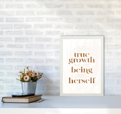 And Then She Realized2 Terra1 By Planeta444 A3 Oak Frame