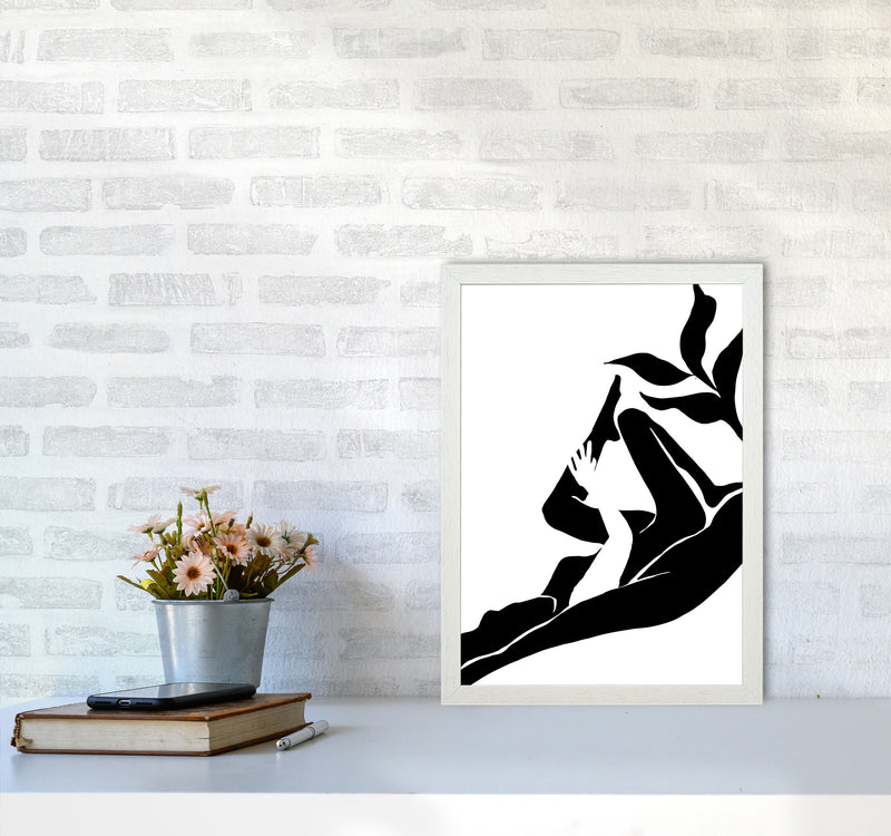Matisse Lying Plant By Planeta444 A3 Oak Frame