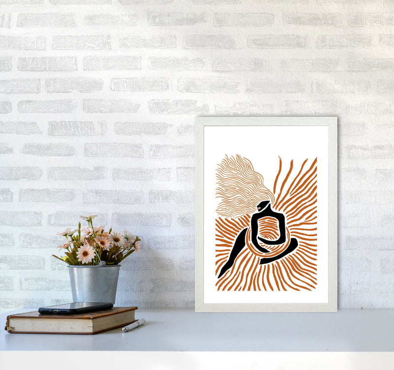 Embracing The Sun By Planeta444 A3 Oak Frame