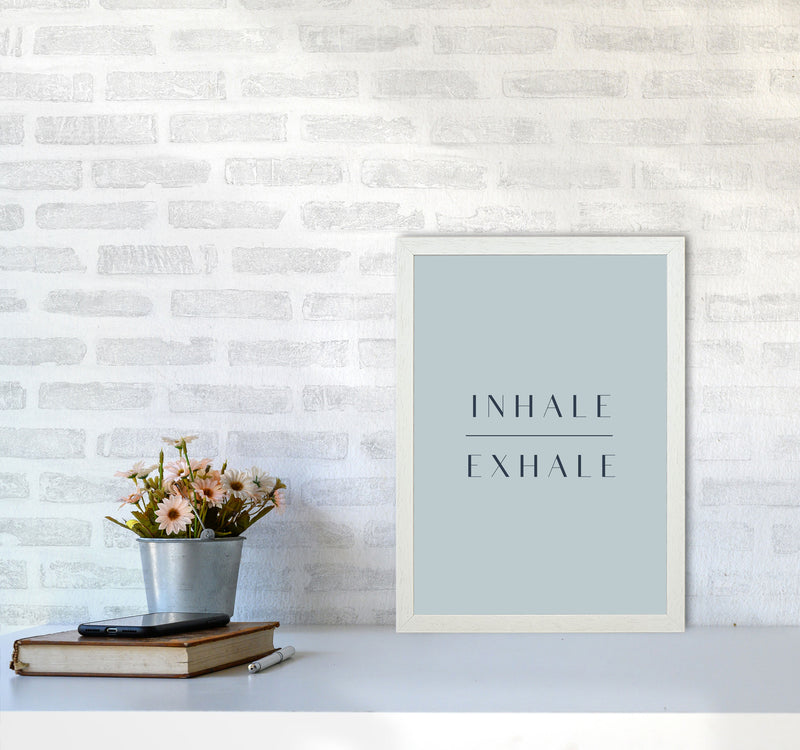 Inhale Exhale2020 By Planeta444 A3 Oak Frame