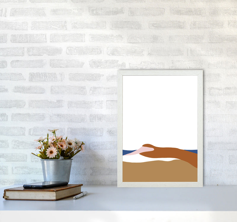 Abstract Dunes2 By Planeta444 A3 Oak Frame