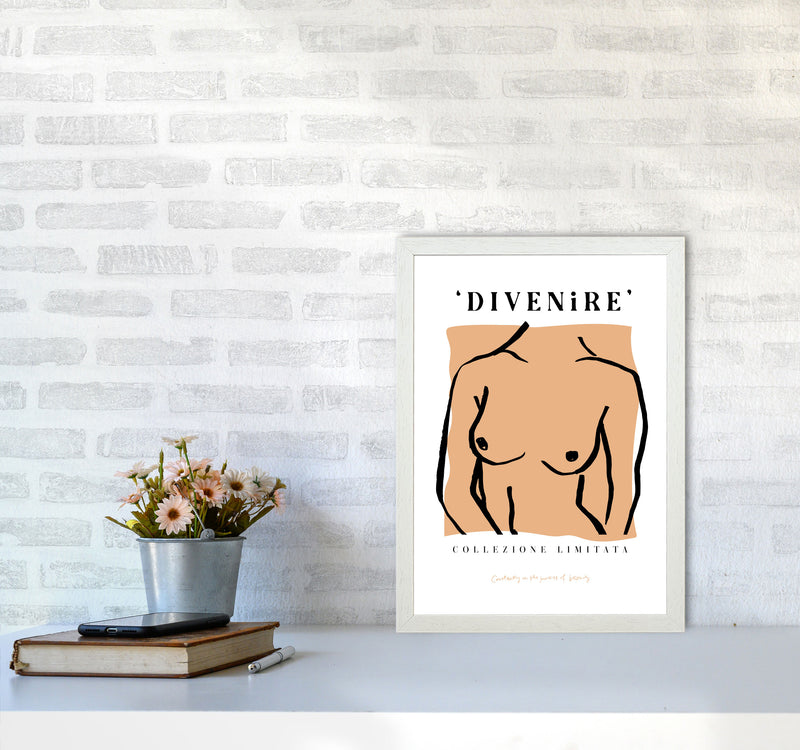Divenire2 Corpo By Planeta444 A3 Oak Frame
