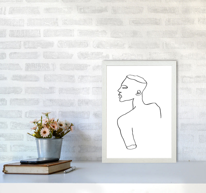 Female Statue1 By Planeta444 A3 Oak Frame