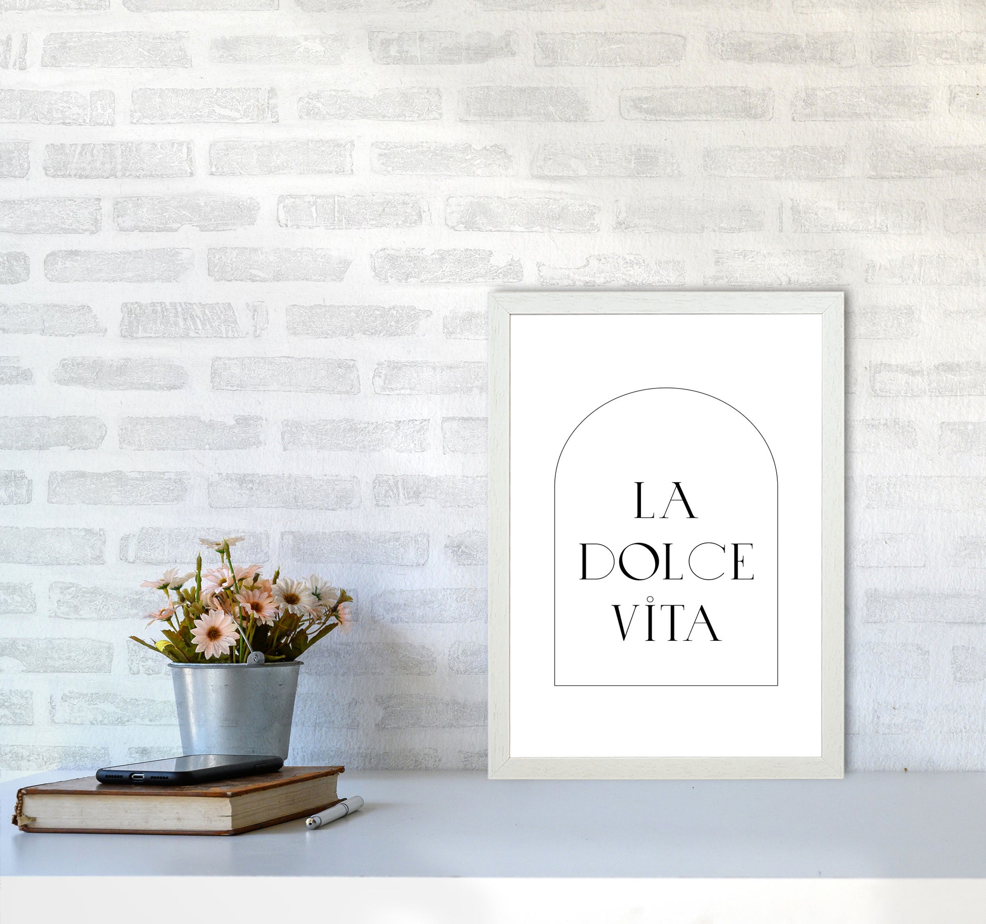 La Dolce Vita By Planeta444 A3 Oak Frame
