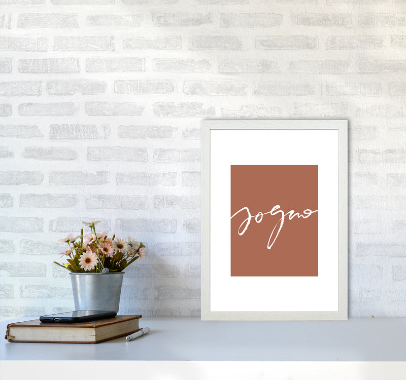 Sogno Cavern Clay By Planeta444 A3 Oak Frame