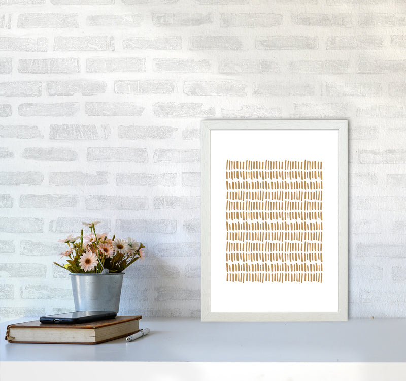 Ethno Sticks Sand By Planeta444 A3 Oak Frame