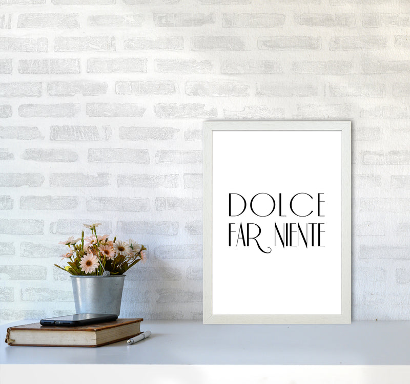 Dolce Far Niente2 By Planeta444 A3 Oak Frame