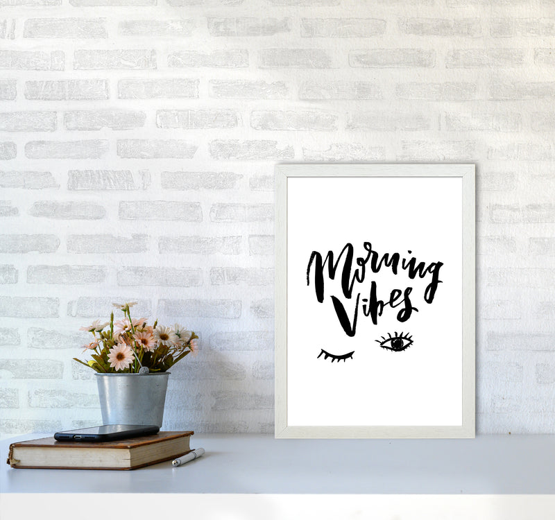 Morning Vibes By Planeta444 A3 Oak Frame