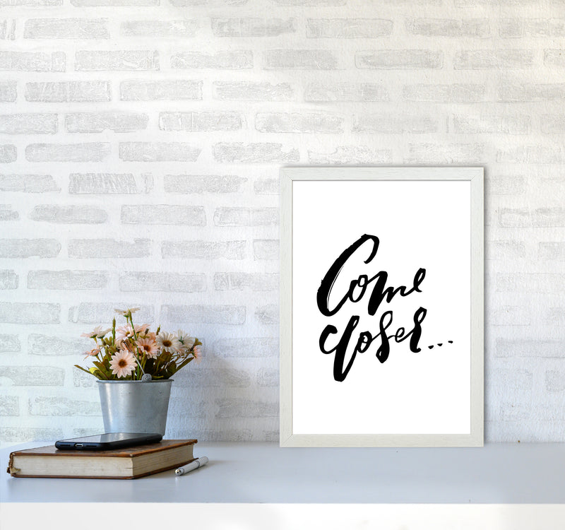 Come Closer By Planeta444 A3 Oak Frame