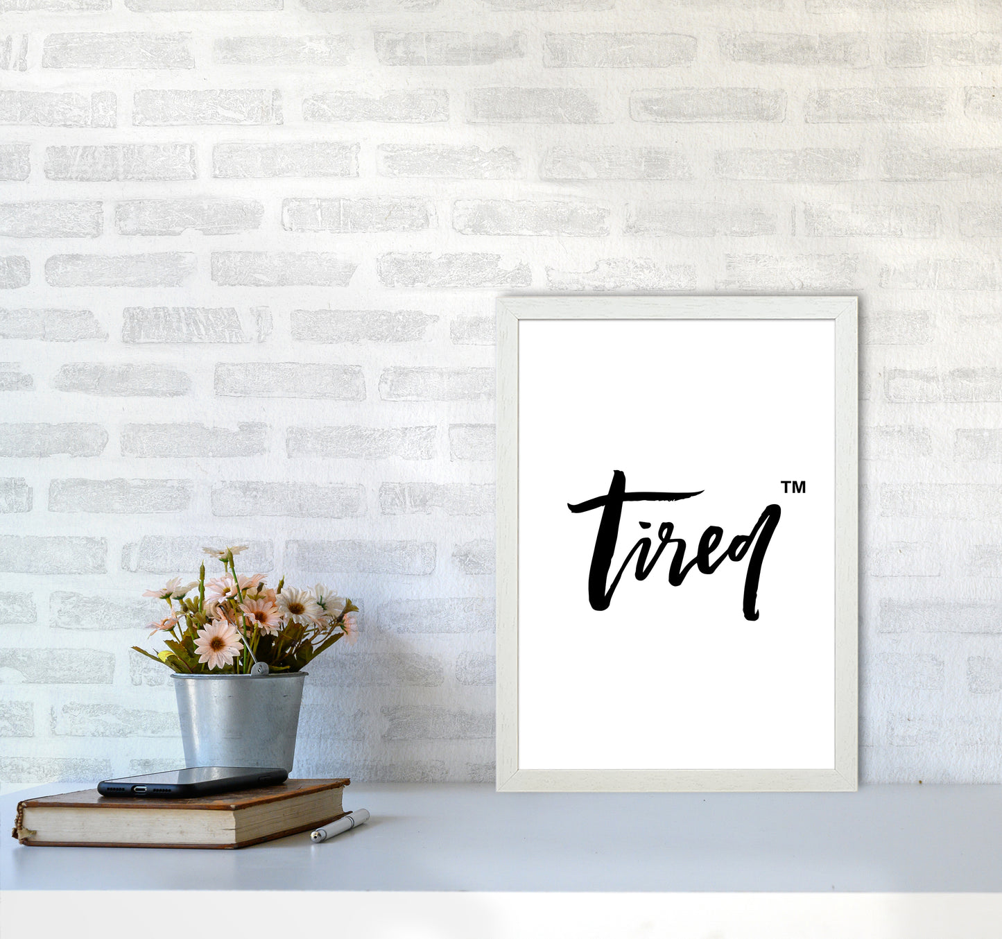 Tired Tm By Planeta444 A3 Oak Frame