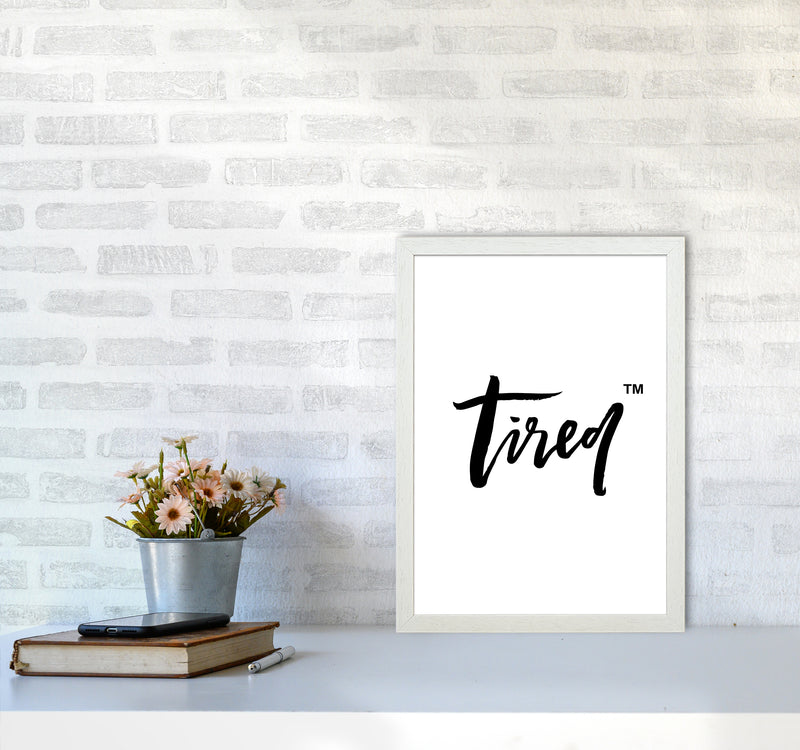 Tired Tm By Planeta444 A3 Oak Frame