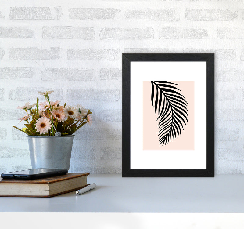 Palm Rose Rectangle 1 By Planeta444 A4 White Frame