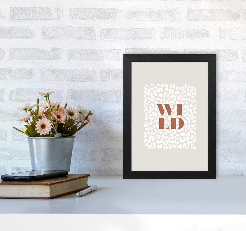 Wild Cavern Clay By Planeta444 A4 White Frame