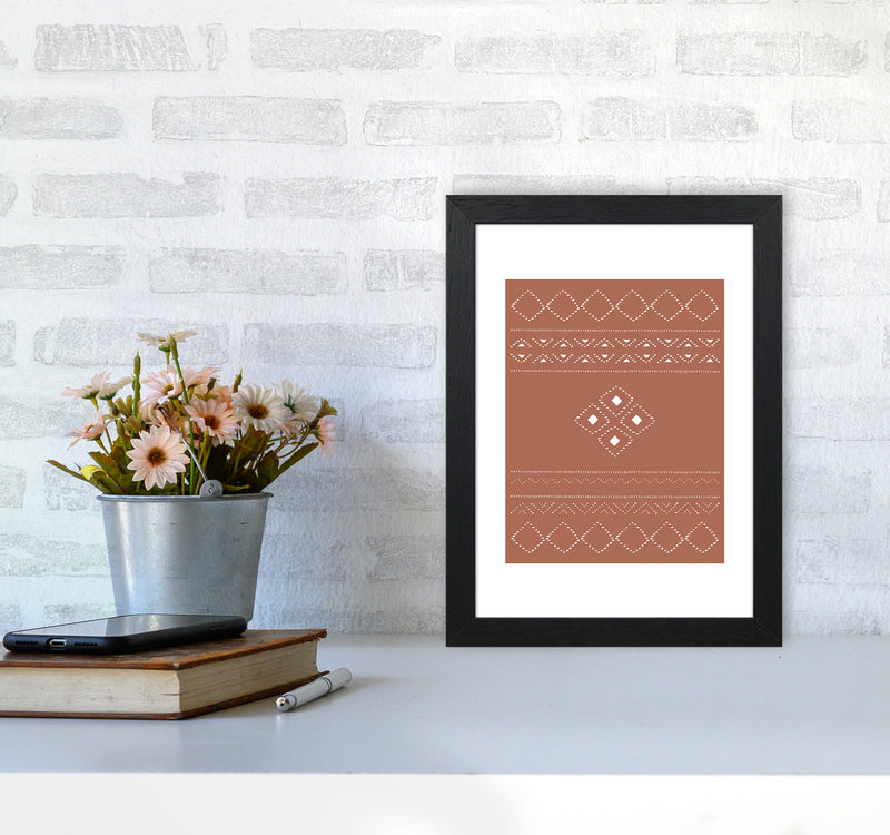 Ethno Clay By Planeta444 A4 White Frame