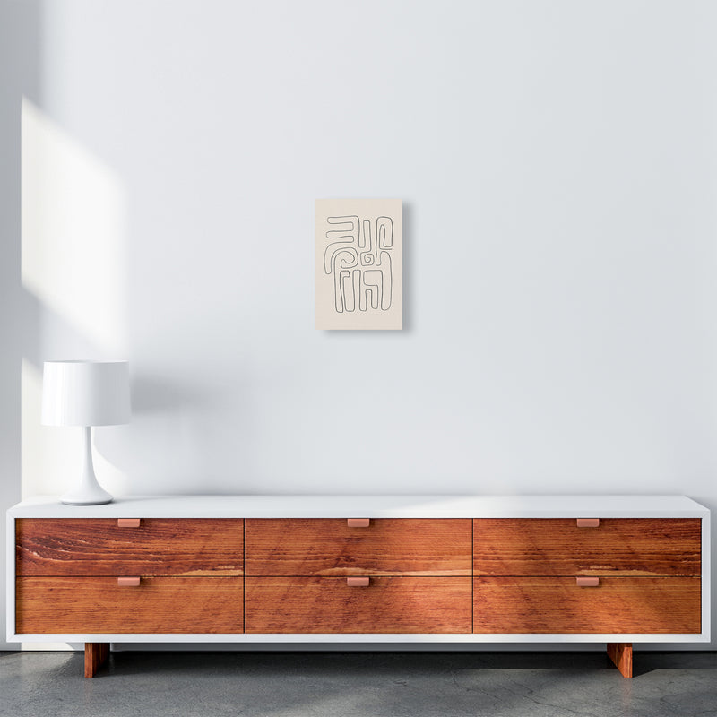 Abstract Line Doodles2 By Planeta444 A4 Canvas