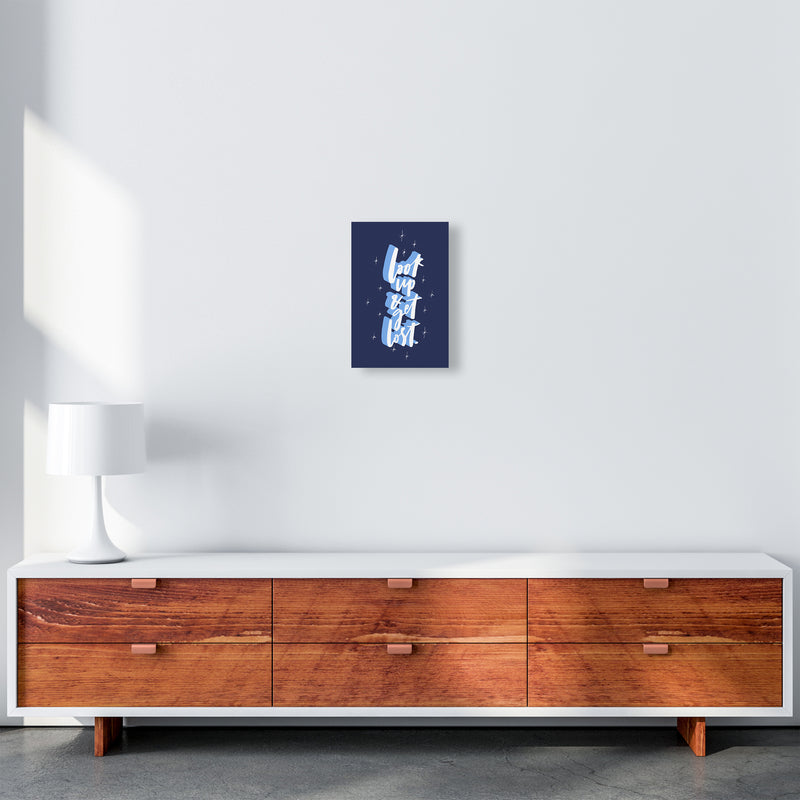 Look Up And Get Lost By Planeta444 A4 Canvas