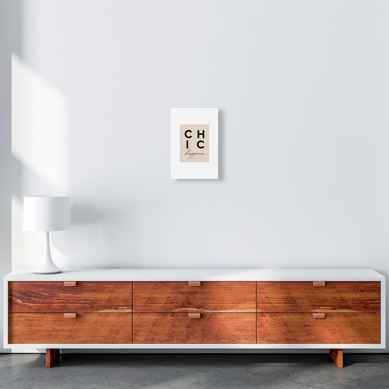 Chic Happens3 By Planeta444 A4 Canvas