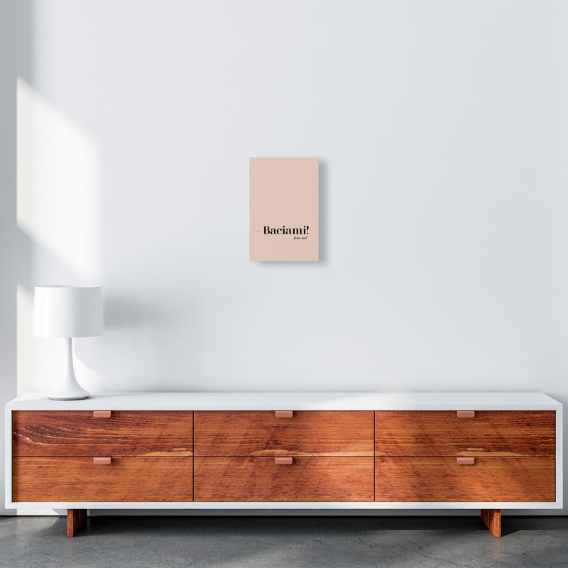 Baciami By Planeta444 A4 Canvas