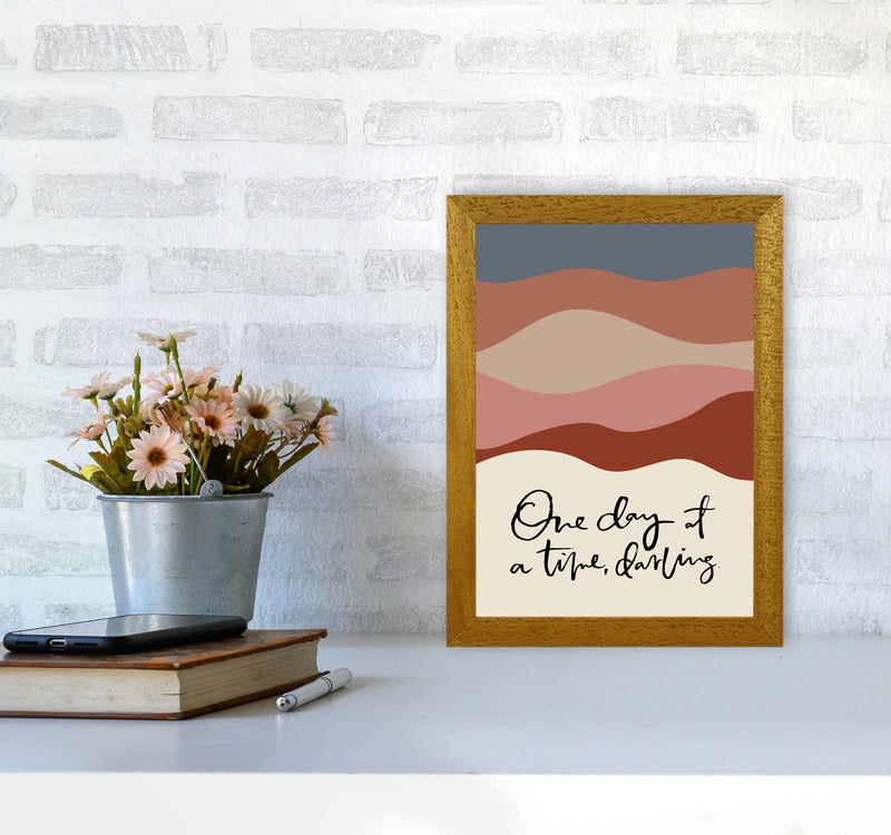 One Day At A Time Abstract By Planeta444 A4 Print Only