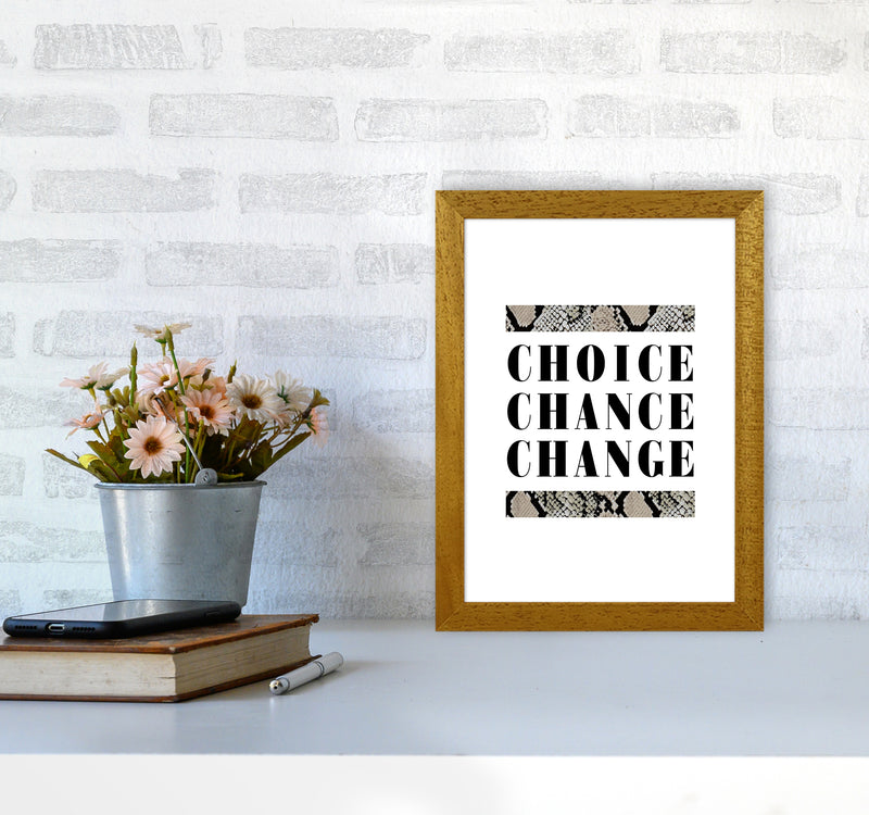 Choice Chance Change Snake By Planeta444 A4 Print Only
