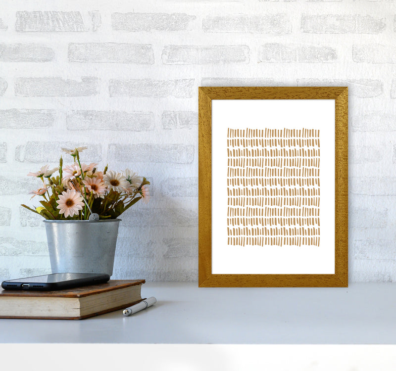 Ethno Sticks Sand By Planeta444 A4 Print Only