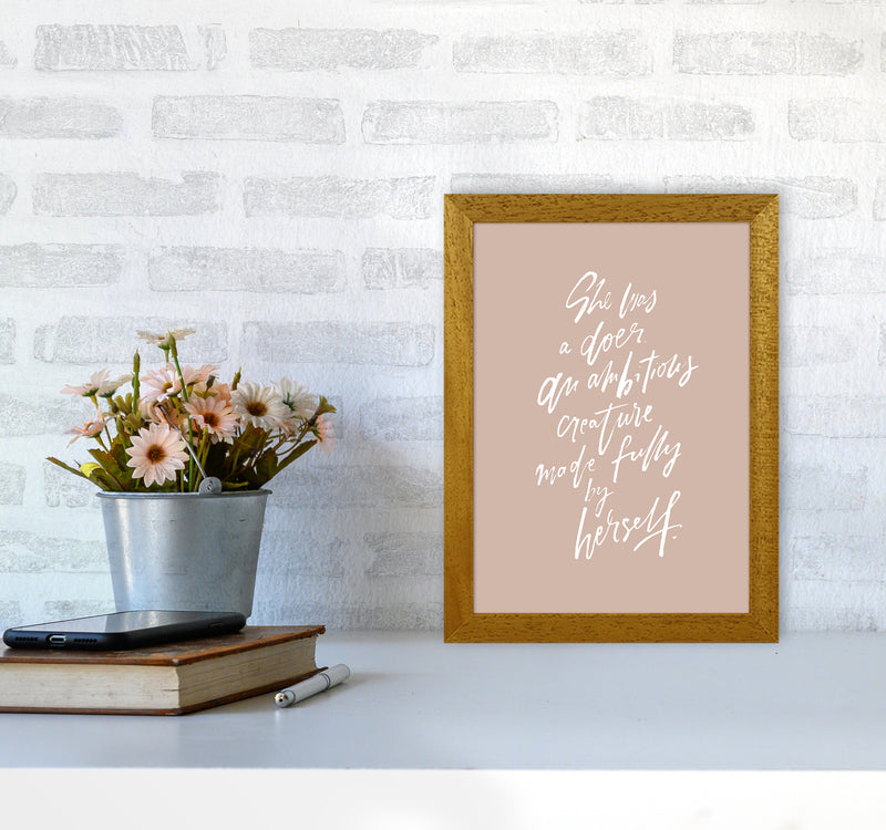 She Was A Doer By Planeta444 A4 Print Only