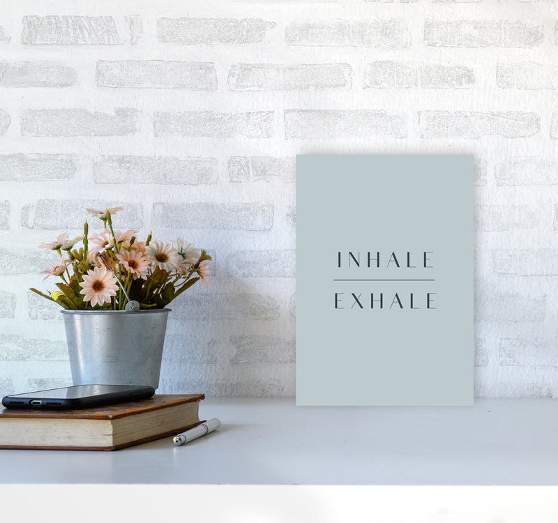Inhale Exhale2020 By Planeta444 A4 Black Frame