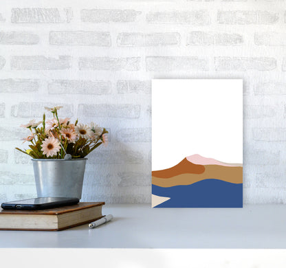 Abstract Dunes1 By Planeta444 A4 Black Frame