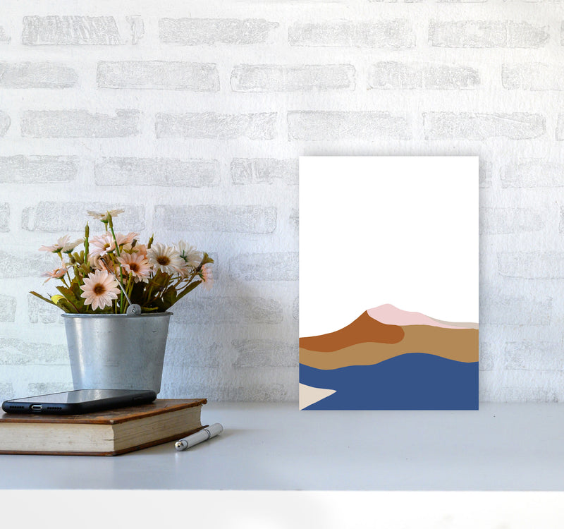 Abstract Dunes1 By Planeta444 A4 Black Frame