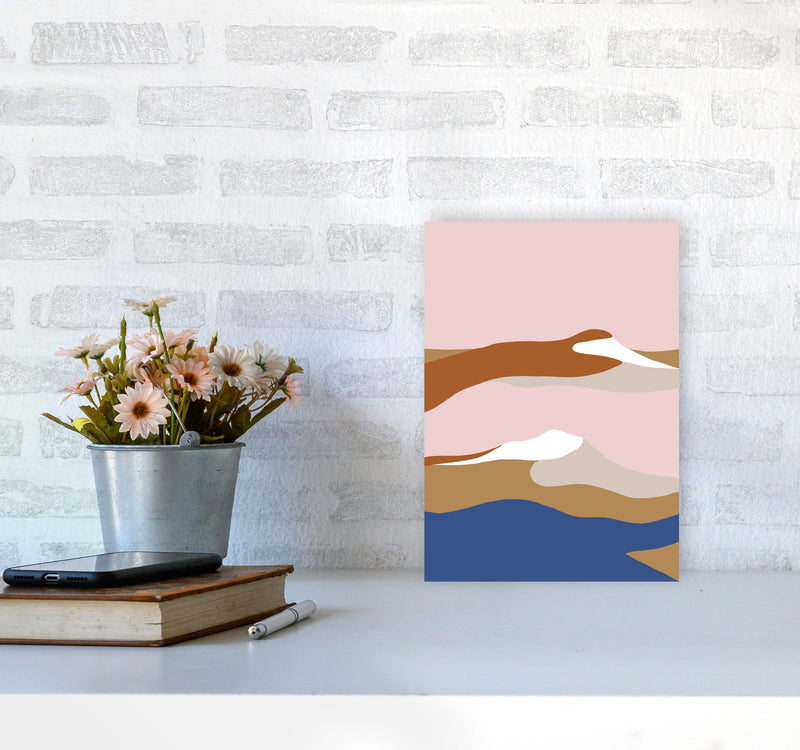Abstract Dunes3 By Planeta444 A4 Black Frame