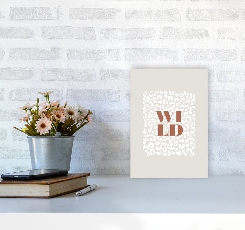 Wild Cavern Clay By Planeta444 A4 Black Frame