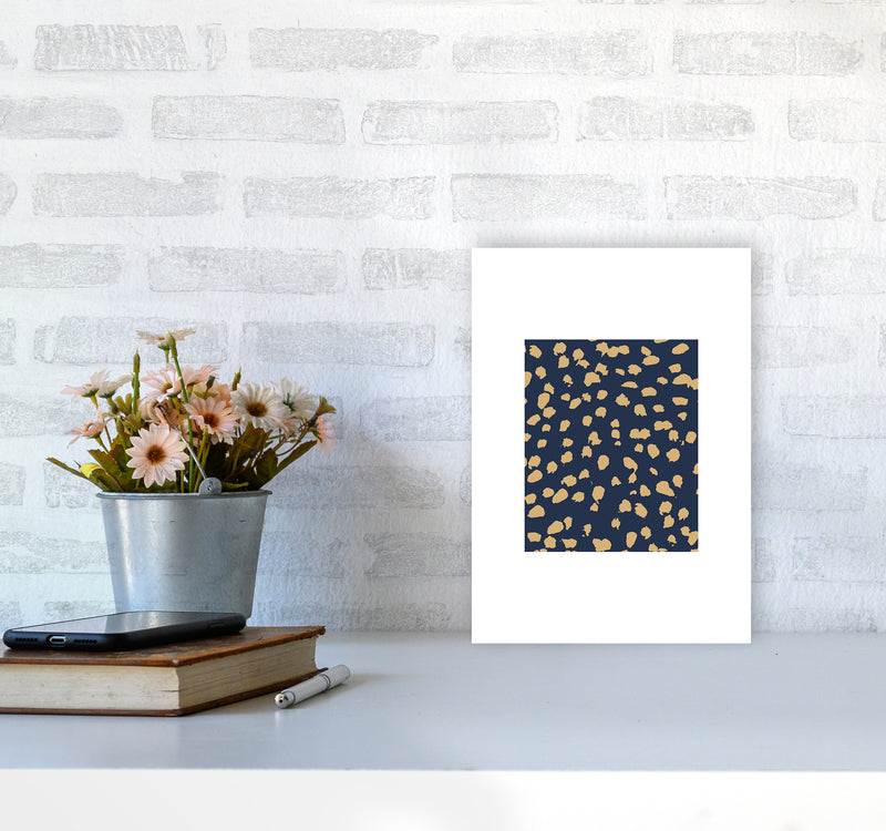Dalmatian Naval By Planeta444 A4 Black Frame