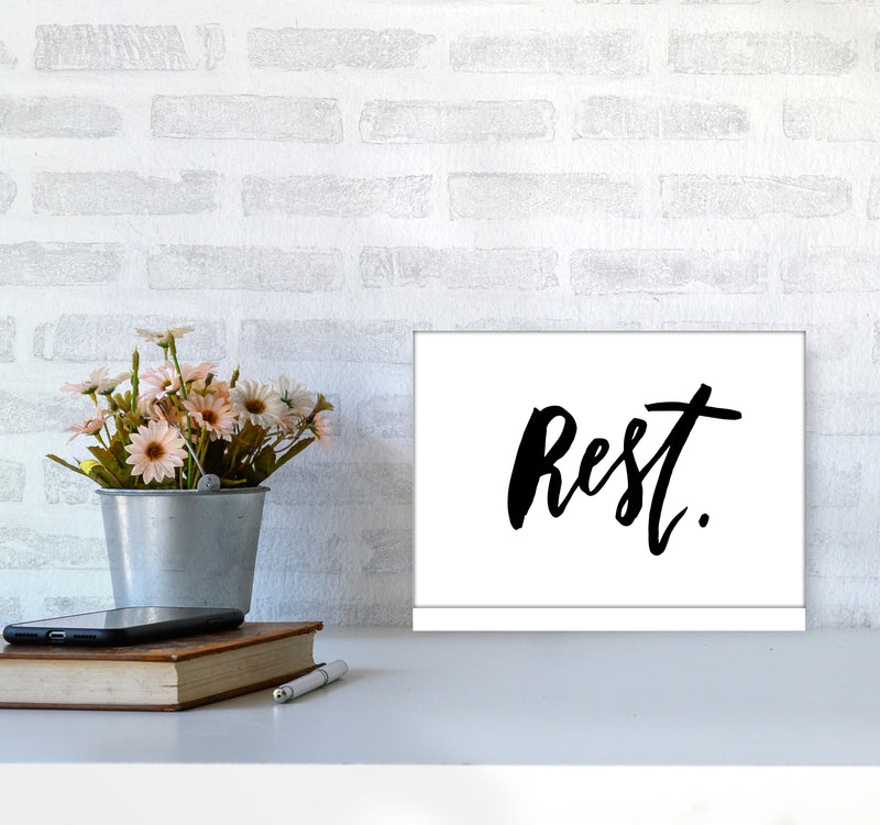 Rest By Planeta444 A4 Black Frame