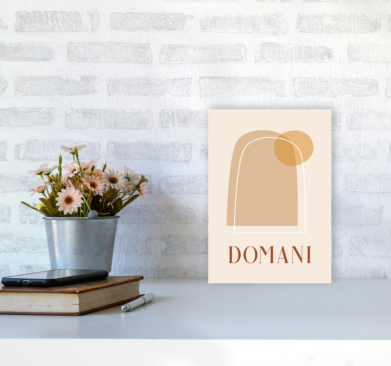 Domani By Planeta444 A4 Black Frame