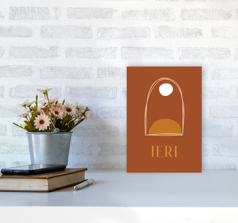 Ieri By Planeta444 A4 Black Frame