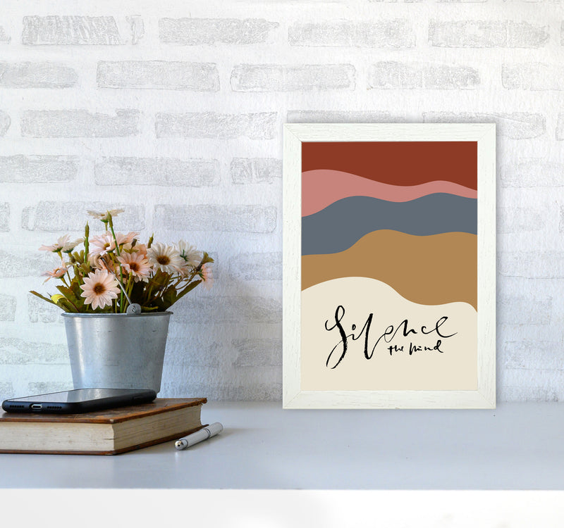 Silence The Mind By Planeta444 A4 Oak Frame