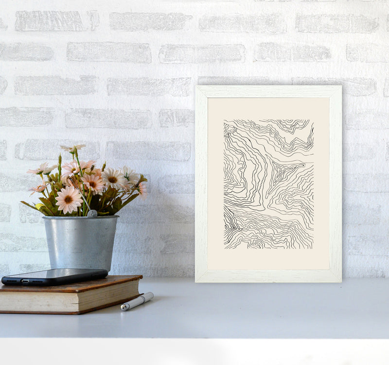 Organic Marble By Planeta444 A4 Oak Frame