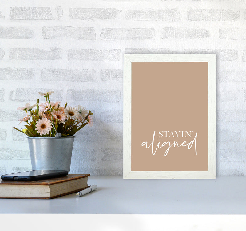 Stayin Aligned By Planeta444 A4 Oak Frame